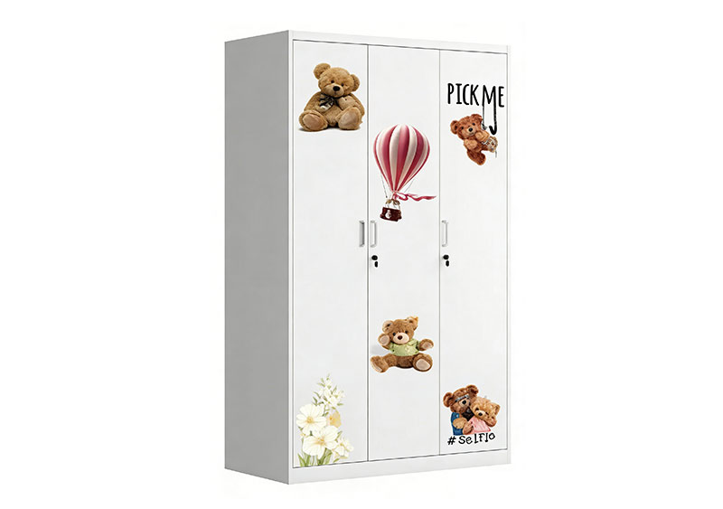 JY-130  3-door printing cabinet